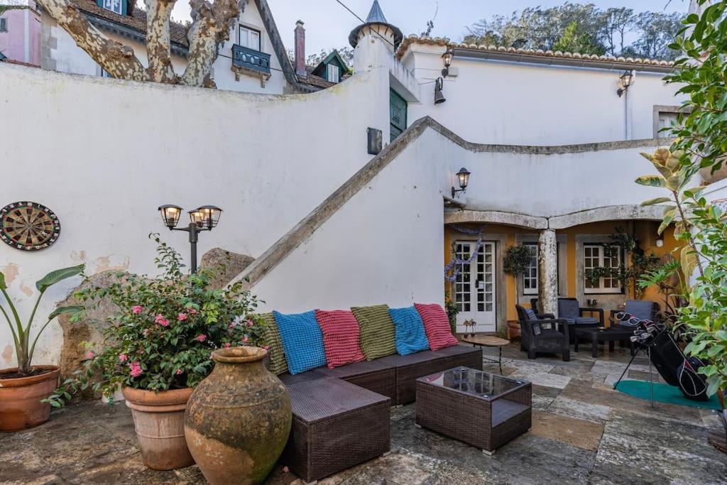 Вилла Unique Luxurious 17-Century Smart Chapel In Historical Center - Sintra Wow Экстерьер фото